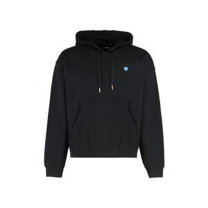 VERSACE Medusa Head Embroidered Hoodie Men BLACK Sweaters & Cardigans